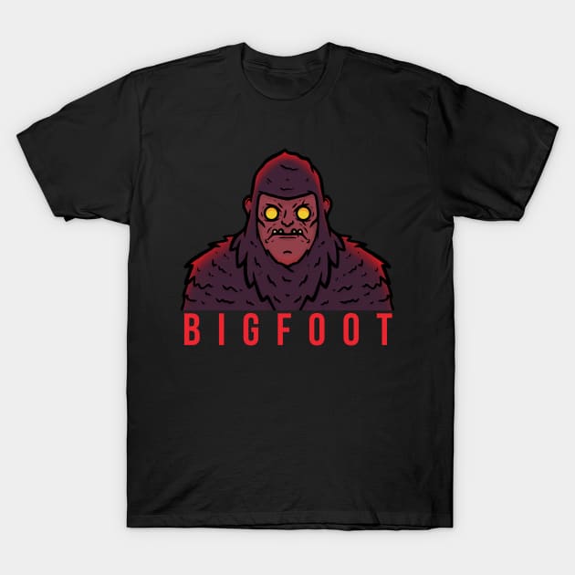 Cryptids: Bigfoot T-Shirt by gopencyprep